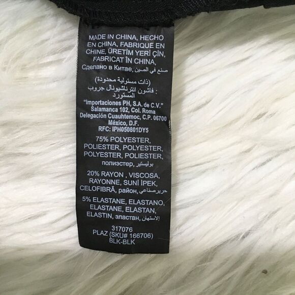 Bebe Black Long Sleeve Zip Shoulder Convertible Mini Bodycon Cocktail Dress S - Picture 9 of 10